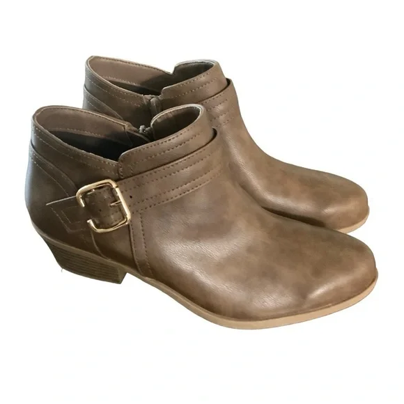 Athlefit brown ankle boots. Size 8 - Picture 5 of 8